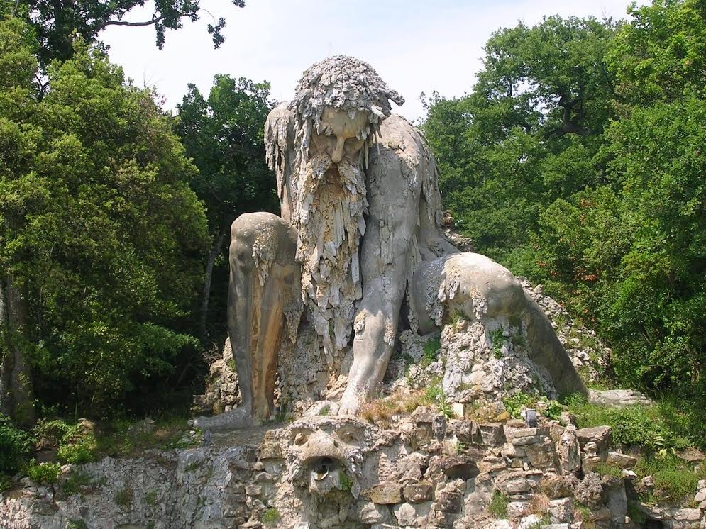 Koloss der Apenninen von Giambologna